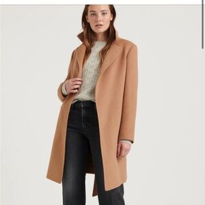 Lucky Brand Wool Wrap Coat